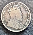 1903 Canada 25 Cent 25c  92 5  0 925  Silver Coin - Edward Vii Rare