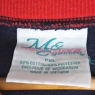 Vintage Womens Sweatshirt Pxl Blue Ugly Christmas Sweater Santa Holiday Cabin