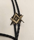 Vintage Masonic Bolo Tie