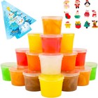 Galaxy Slime Kit For Kids    24 Pack Christmas Slime Party Favors  Stress Relief