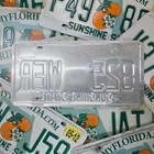 Florida License Plate 1 Random Fl Sunshine State Double Oranges Tag     free        