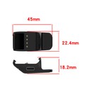 Dog Collar Charger Adaptor Black For Garmin Pt10 tb10 tt15 Mini  t5 Mini pt6