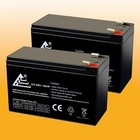 2 Packs  12v 9ah Replacement Battery For Apc Back-ups Es 750