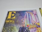 Elton John Yellow Brick Road 2018 Og Farewell Tour Poster Print 17x24 Framed 