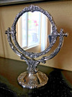 Baroque By Wallace 1940s Style Silver Plated Vanity Mirror
