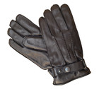 Men Leather Gloves Deer Leather Gloves Soft Warm Winter Gloves With Fur Linning