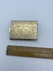 Vintage Mini Pocket Gold Tone Flip Phone Address Book