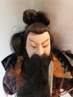 Vintage Japanese Musha Ningyo Samurai Warrior Gofun Doll  3