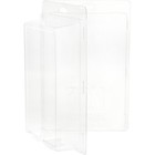 Moc Masters Clear Display Case Uv For Carded 3 75  Figure  6  X 9  X 1 5 