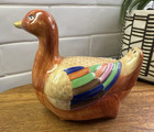 Vtg Mottahedeh Nelson Rockefeller Collection Ch   ien Lung Porcelain Duck Box Euc