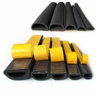 D-shaped Epdm Rubber Foam Sealing Strip Self-adhesive Sponge Strip Width 6-50mm