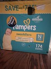 Pampers Swaddles Newborn Baby Diapers 174 Count