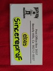 Death Row Records Mailing Labels Original Set pair Vintage Suge Knight Tupac Pac