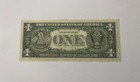 1981  1 Federal Reserve Note Misaligned Serial Number Clean