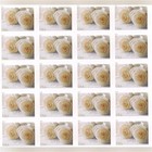 2011 Usps Forever Stamps Wedding White Roses -5 Sheets Of 20 sheet Total 100 Pcs