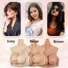 Realistic Breast Forms Silicone Fake Boobs For B-h Cup Crossdresser Drag Queen