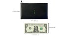 Cash Money Pouch Bag Waterproof 7 7x3 9 Inch Travel Organizer Dollar Sign