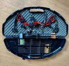 Martin Bengal Compound Bow hard Case  55-70 Lb  15 - 28    Arrows  Sight  Release 