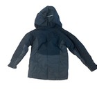 Columbia Jacket Girls Size 4 5 Grey Pink Hooded Full Zip Outdoor Winter