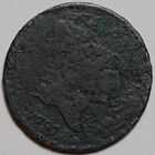 1797 Liberty Cap Half Cent - Plain Edge - Corrosion - Us 1 2c Copper Coin