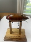 Rare Scarce Heddon  1950r  Midget Crab Wiggler  2 1 2   L-rig Ge  Natural Scale