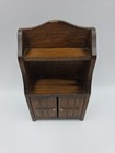 Concord Miniature Dollhouse Cupboard Drake s Stain Vtg Read