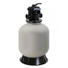 Xtremepowerus 16  Sand Filter Swimming Pool Inground Above Ground   7 Way Valve