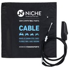 Niche Clutch Cable For Yamaha Raptor 350 Yfm350r 5yt-26335-10-00 Atv 2004-2013