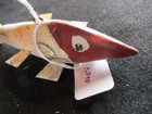 Vintage Spear Fishing Fish Decoy Lure  Hand Carved   Painted    Day-0123 c-295