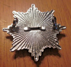 West Midlands Fire Service Hat Badge Rare Fighter Truck Engine Old Metal Uk