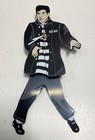 Elvis Presley Jailhouse Rock Pendulum Clock Swinging Legs Quartz Wall Clock Box