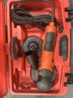 Hilti Dgh130 Concrete Grinder With Case  Diamond Cup Wheel   Polishing Pads