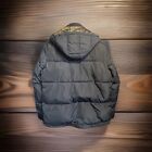Lucky Brand Jacket Men s M Blue Puffer Y2k Heavy Hooded Insulated Adjustable