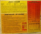   Jason Keller   Nascar Race Car   57  Signed Poster Photo   10 x 8        W2