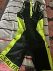 Salming Mens Xxl  Triahlon Suit Black Yellow Trisuit Skinsuit Cycling Swim Xxl