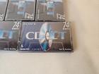 Lot 6 Sony Cd-it 74 Minute Type Ii High Bias Audio Cassettes New Sealed