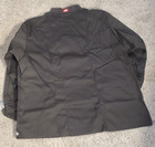 Dickies Black Chef Coat  Shirt Size 52   2xl Nwt