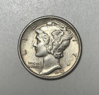 1943-s 10c Mercury Dime Higher Grade 90  Silver
