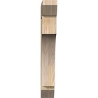 Ekena Millwork 4w X 20d X 28h Westlake Slat Rough Sawn Bracket Douglas Fir