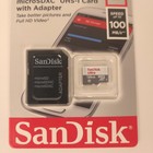 Sandisk 128gb Micro Sd Sdxc Card 100mb s Ultra 128g - With Adapter - Sealed