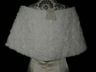 Wedding Dress Bridal Accessory White Lace Tulle Cape Capelet One Size Most Nwt
