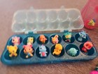 Hatchimals Colleggtibles Lot 54 Figures Blue Carton Case   Display Carry Case