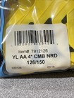 Y-tex 4 Star Large Cattle Tags 25 Pack  2 Piece Ear Tag System  Yellow  126-150