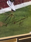 James Harrison Sb Xliii Pittsburgh Steelers Signed 26x23 Framed Photo Psa