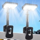 Solar Powered Pir Motion Sensor Lamp Clip On Outdoor Garden Security Wall Light