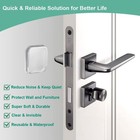 Door Stopper Wall Protector - Wall Shield Bumper Guard From Door Knobs sturdy   