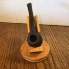 Vintage Rock Grain Imported Briar Pipe italy good Used Condition