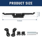 Rear Bumper Assembly Chrome For 2017-2022 Ford F-250 F-350 Superduty W  Park