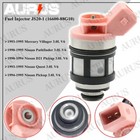 6 Oem Aurus New Fuel Injector For 1990-1995 Nissan D21 Quest Mercury 3 0l Js20-1