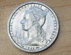 1948 Saint Pierre   Miquelon 1 Franc Ship